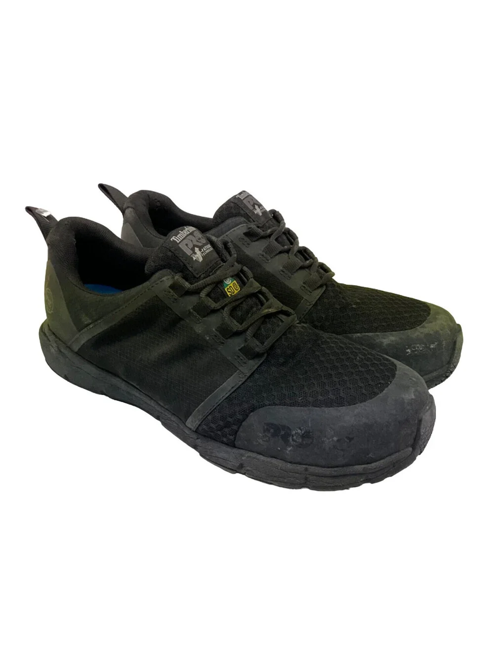Timberland PRO Men's Radius Comp. Toe Work Shoes A2A55 Black/Black Size 12W